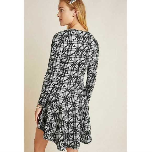 NWT Anthropologie Hutch Jeanine Plaid dress size 1x - Picture 4 of 7